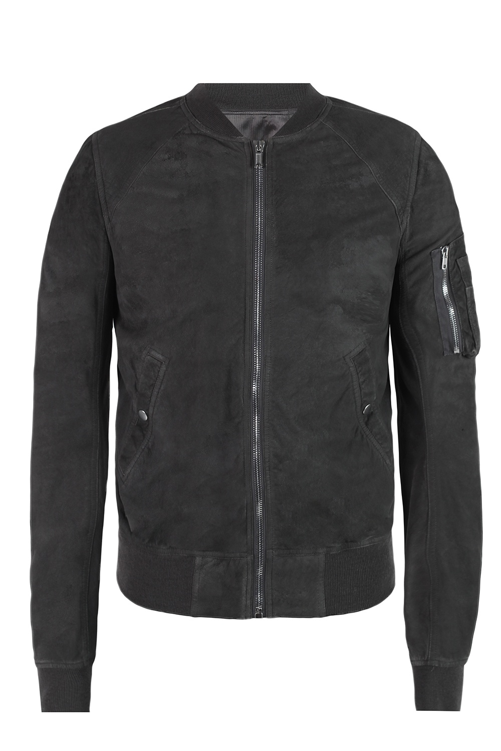Rick Owens Suede bomber jacket | Men's Clothing | Vitkac